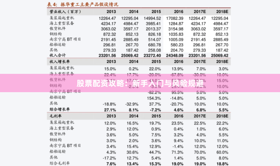 股票配资攻略：新手入门与风险规避